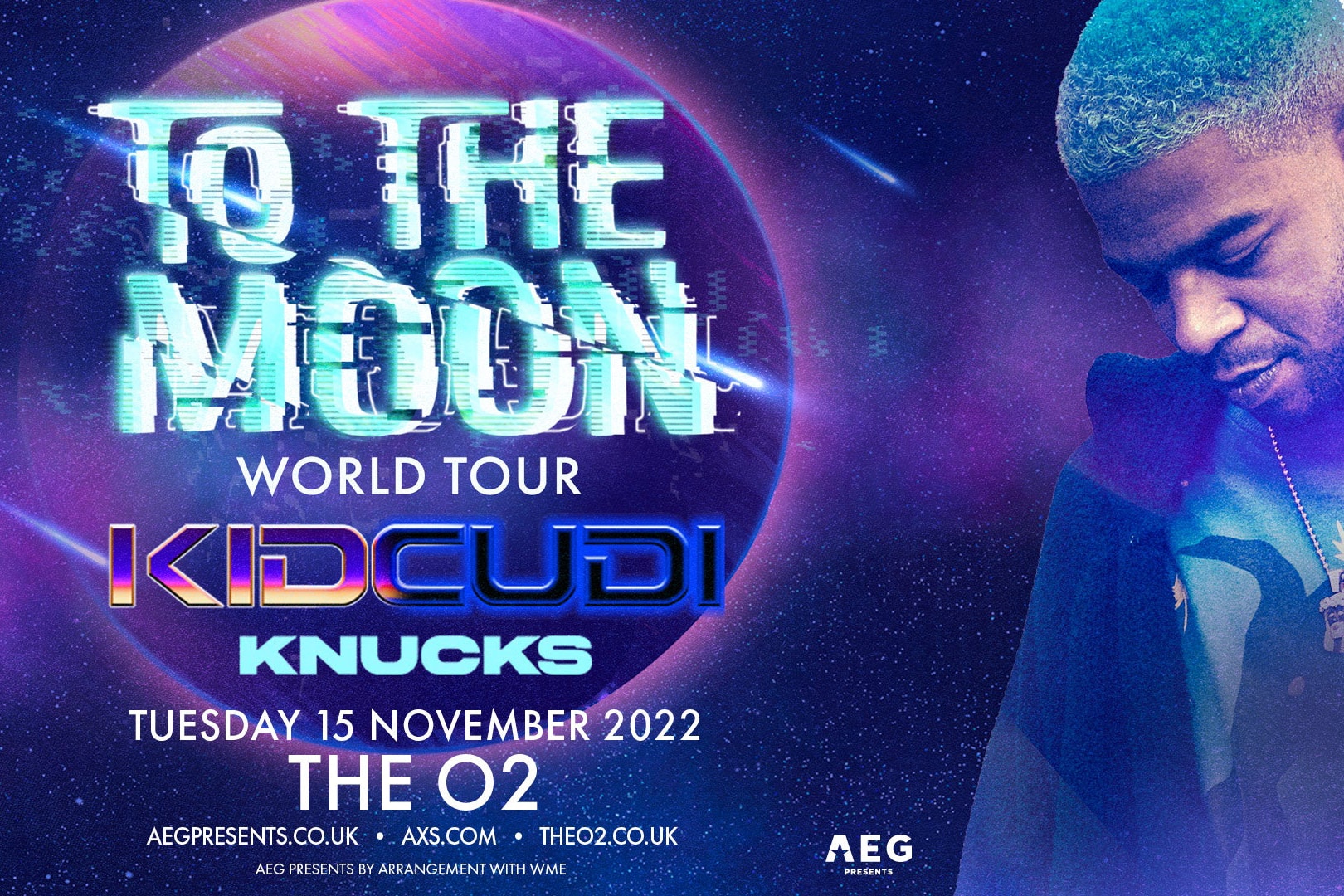 KID CUDI EUROPEAN TOUR 2022