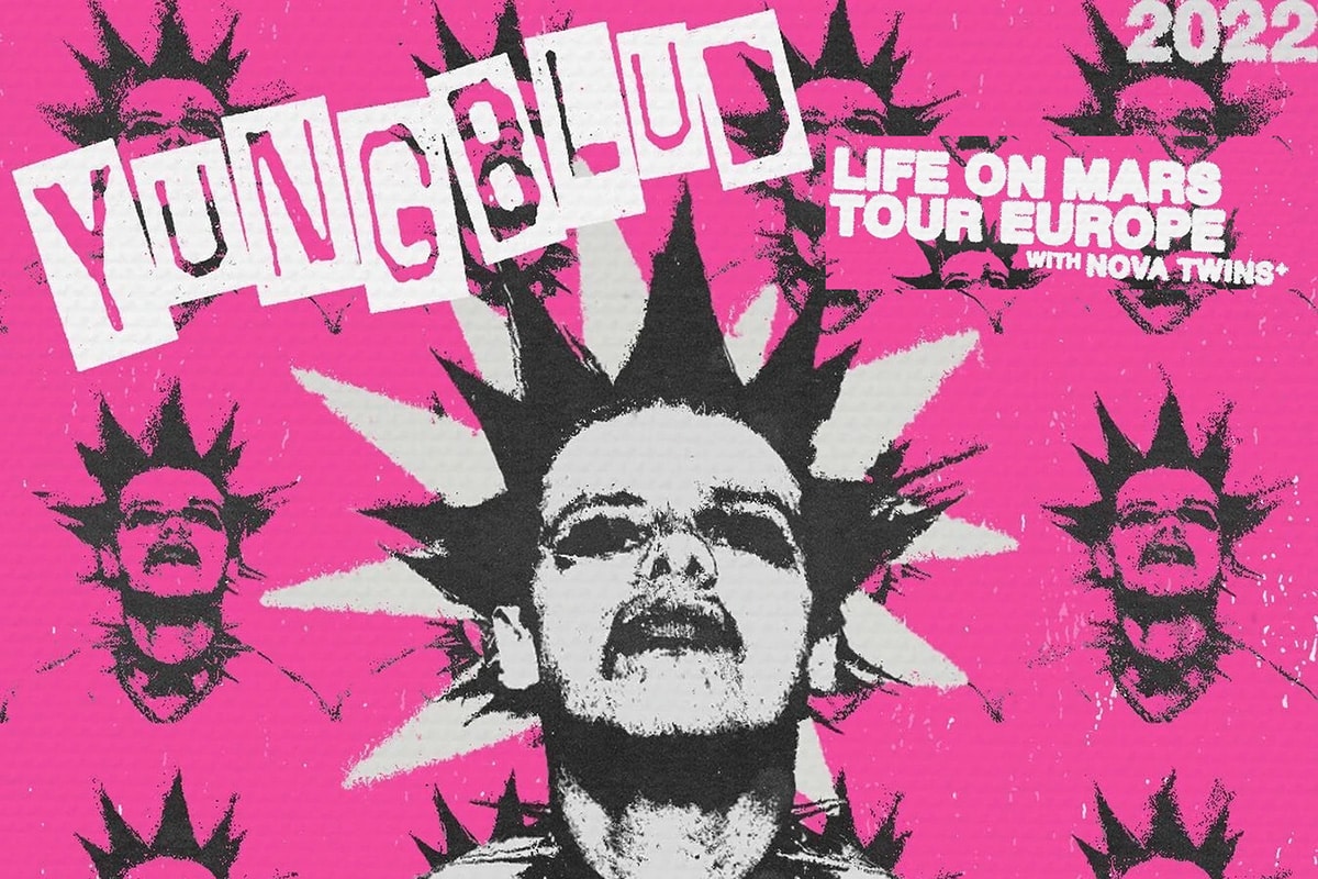 YUNGBLUD LIFE ON MARS EU TOUR 2022