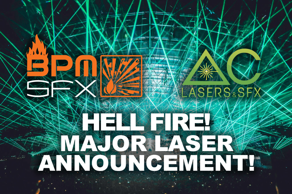 HELL FIRE! MAJOR LASER ANNOUNCEMENT